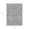 Homeroots 8' X 10' Gray And Ivory Abstract Washable Indoor Outdoor Area Rug 598971 - alternate 9