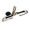 Tie 4 Safe 3'' x 30' Ratchet Strap w/ Chain Extension. WLL: 5,400 LBS Black RT20R-1530-F87-BLK-C-1 - alternate 1
