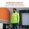 Ergodyne S Lime Essential Non-Certified Hi-Vis Long Sleeve T-Shirt 8093 - alternate 6