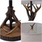 Jonathan Y Benjamin 61 in. Rustic Lodge Faux Antler Resin/Metal LED Floor Lamp, Brown JYL1020A - alternate 8