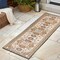 Jonathan Y Bijan Traditional Vintage Medallion Reversible Washable Terra/Blue/Cream 2ft x 8ft Runner Rug SVH107A-28 - alternate 5
