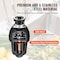 Vevor Garbage Disposal 1 HP Continuous Food Waste Disposer 3270 RPM EZ Connect Corded JW-731 - alternate 8