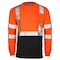 Dome75 Hi-Vis Long Sleeve Shirt, ANSI/ISEA 107-2020 Class 3, 100% Polyester Birds-Eye Mesh, MD DSL1432 - alternate 8