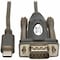Tripp Lite series USB-C to DB9 Serial Adapter Cable (M/M), 5 ft U209-005-C - alternate 1