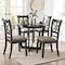 Baxton Studio Penny Dining Set, 5-Piece, Sand 269-10760-10898-ZORO - alternate 9