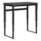 Homeroots Adjustable Gray and Black Wood and Metal Sled Computer Desk 490015 - alternate 9