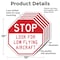Signmission Stop Look for Low Flying Aircraft, 10 inch X 10 inch, Aluminum Metal Signs, 5PK OC-A-5Pack-10-261 - alternate 5