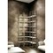 Homeroots 90" Natural and Gold Iron and Solid Wood Curved Six Tier Corner Bookcase 392229 - alternate 8