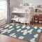 Jonathan Y Hedwig High-Low Youth Cloud Scandi Dark Blue/Ivory 3 ft. x 5 ft. Indoor/Outdoor Area Rug SCN105B-3 - alternate 5