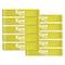 Kore Design Fidget Kick Bands, Silicone, 12in. to 24in., Yellow, 10PK KDKB-0003 - alternate 1