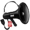 Pyle 100-Watt Square Megaphone Bullhorn, Lightweight and Portable Loudspeaker Horn with Aux (3.5mm) Input PMP68RBIN - alternate 1