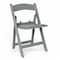 Flash Furniture HERCULES Kids Gray Resin Folding Chair with White Gray Padded Seat LE-L-1K-GY-GG - alternate 1