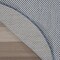 Homeroots 8' Ivory And Blue Round Geometric Indoor Outdoor Area Rug 552329 - alternate 8