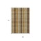 Homeroots 9' X 12' Wheat Ivory And Brown Plaid Washable Indoor Outdoor Area Rug 614027 - alternate 9
