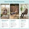 Serenelife Egg Chair with Stand SWC55B - alternate 5