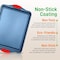 Nutrichef 3-Piece Nonstick Cookie Sheets for Baking, Blue NCSBSBL3 - alternate 5