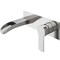 Vigo Cornelius Single Handle Wall Mount Bathroom Faucet in Brushed Nickel VG05004BN - alternate 1