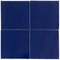 Apollo Tile Terralis 6 x 6 in. Glossy Royal Blue Porcelain Square Wall and Floor Tile 4.65 sq ft/case, 19PK UMB88BLUDOTA - alternate 5
