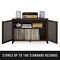 Crosley Kenji Record Storage Media Console CF1146-BR - alternate 8