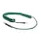 Technithane Spiral Hose, 1/4 in x 25 ft, 1/4 in Male NPT, Rigid/Swivel, Green TT-14-25-G-RS - alternate 1