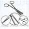 A2Z Scilab Lab Scissors 4.5 inches Blunt/Blunt Curved Blades, Stainless Steel A2Z-ZR-109S - alternate 6