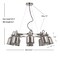 Jonathan Y Liam 26.5" 8-Light Metal LED Chandelier Chandelier, Nickel JYL6115A - alternate 13