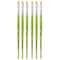 Da Vinci FIT Synthetics Student Brush, Synthetic, Acrylic & Oil, Flat, Series 379, Size 6, 6PK VA-379_6 - alternate 1