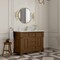 James Martin Vanities Brookfield 48 in Single Vanity, Honey Oak w/ Single Hole 3 CM White Zeus Silestone Top & Backsplash 547-V48-HNO-1WZ - alternate 6