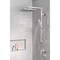 Delta Universal Showering Components Emerge 26 Angular Shower Column 58420-PR - alternate 7