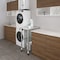Amgood 30in D x 18in L Stainless Steel Open Base Table, 3in Casters AMG WT-3018-RCB-WHEELS-Z - alternate 7