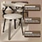 Leisuremod Klyne Swivel Leather Dining Chair with Poplar Wood Frame, 2PK KCDW-22TP2 - alternate 7