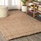 Jonathan Y Estera Hand Woven Boucle Chunky Jute Natural 8 ft. x 10 ft. Area Rug NFR102A-8 - alternate 8