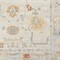 Homeroots 2' X 3' Blue and Orange Floral Stain Resistant Indoor Outdoor Area Rug 531488 - alternate 9