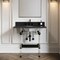 Kingston Brass 36-Inch Black Granite Console Sink with Acrylic Legs and Shelf, 8-Inch, 3-Hole KVPK36KAB5 - alternate 6