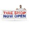 Signmission Tire Shop Now Open, 48 Inch x 120 Inch, Vinyl Banner B-120-30893 - alternate 5