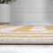 Jonathan Y Bandol Modern Classic Mitre Stripe Yellow/Ivory 9 ft. x 12 ft. Area Rug MOH211G-9 - alternate 8