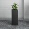 Leisuremod Terra Modern Tall Square Fiberstone & MGO Clay Planter - Handcrafted Indoor/Outdoor Flower Pot TP20BL - alternate 9