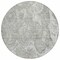 Homeroots 8' Ivory Taupe And Beige Round Abstract Washable Indoor Outdoor Area Rug 577159 - alternate 6