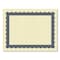 Great Papers Metallic Border Certificates, 11 x 8.5, Ivory/Blue with Blue Border, 100PK 934400 - alternate 4