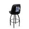 Holland Bar Stool Co Logo Grizzly Memphis 36 in. Swivel Bar Stool with Black Wrinkle Finish L048 - alternate 1