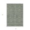 Homeroots 5' X 8' Olive Green And Gray Striped Washable Indoor Outdoor Area Rug 587915 - alternate 9