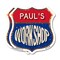 Signmission Paul's Workshop, 6 inch X 6 inch, Plastic Sign, 2PK SHI-P-2PACK-6-489-PAUL - alternate 1