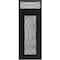 Vdomdoors Aluminum Door Iron 1600 Black Entry Steel Metal Classic Painted 36 x 94 (36 x 80+14)-Left Inswing IRON1600EXD-BLK-W36xH80+14-LH-I - alternate 4