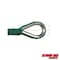 Extreme Max Extreme Max 3006.2627 BoatTector Solid Braid MFP Anchor Line with Thimble - 3/8" x 50', Forest Green 3006.2627 - alternate 2