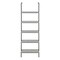 Homeroots 72" Gray Metal Five Tier Bookcase 489804 - alternate 9