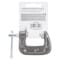 Vulcan C-Clamp, 1 in Max Opening Size, 0.6 in D Throat, Steel Body, Gray Body JL27360 - alternate 3