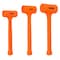 Neiko Dead Blow Hammer Set, 3pc Neon Orange 02888A - alternate 1