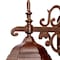 Homeroots Narrow Brown Domed Hanging Glass Lantern Wall Light 398588 - alternate 5