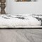 Jonathan Y Elm Diamond Stripe Geometric Shag White/Gray 3 ft. x 5 ft. Area Rug MOH408A-3 - alternate 8