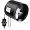 Ipower Simple Deluxe Inline Booster Duct Fan with Speed Controller, 8 in 430 CFM Low-Noise Ventilation Exh GLFANXBOOSTERADJ8 - alternate 1